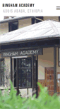 Mobile Screenshot of binghamacademy.net